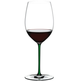 Бокал для красного вина RIEDEL Fatto A Mano Cabernet/Merlot Green Single Pack 4900/0G