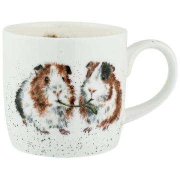 Кружка Royal Worcester Wrendale Designs Let Us Be Friends (Guinea Pig) Mug (арт. MMMV5629-XT-1)