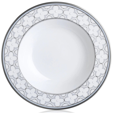 Тарелка суповая Noritake Trefolio Platinum (арт. NOR4957L/93898)