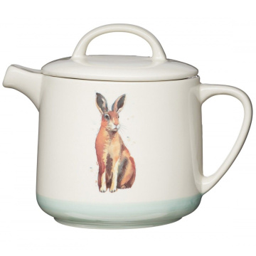 Чайник заварочный KitchenCraft Apple Farm Rabbit Teapot (арт. AFTEAPOT)