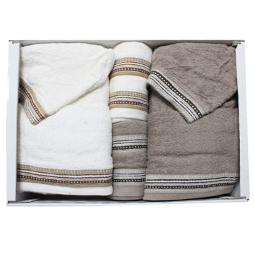 Набор для ванной Renato Balestra Carmen Cotone Set da bagno Bianco/Grigio RBL/441057