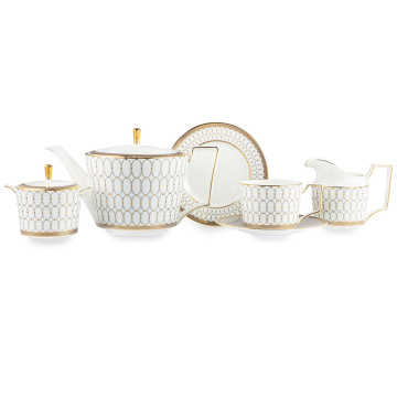 Чайный сервиз Wedgwood Renaissance Grey Tea Set (арт. 1065316-Tea set 6/21)