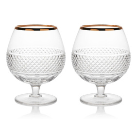2 хрустальных бокала для коньяка Avdeev Crystal Коллекция "Петергоф" С698/14з