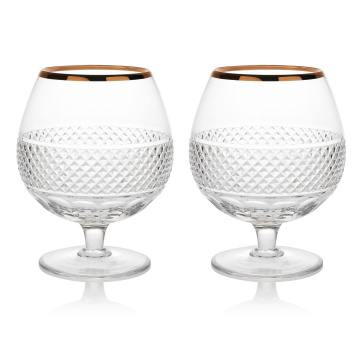 2 хрустальных бокала для коньяка Avdeev Crystal Коллекция &quot;Петергоф&quot; С698/14з