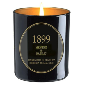 Ароматическая свеча Cerería Mollá 1899 Gold Edition Menthe & Basilic Scented Candle 6680