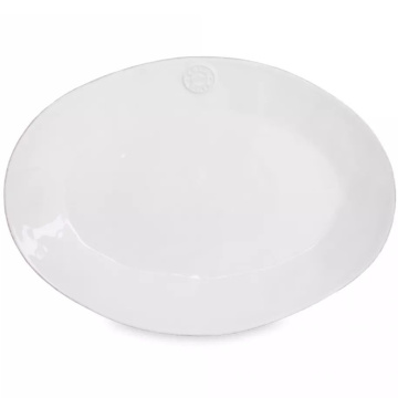 Блюдо овальное Costa Nova Nova Oval Platter (арт. NOA302-WHE)