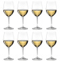8 бокалов для белого вина RIEDEL Vinum Viognier/Chardonnay Pay 6 Get 8 Set 7416/05. фото 1