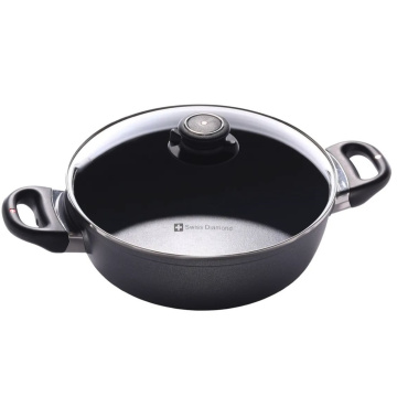 Сотейник с крышкой Swiss Diamond XD+ Nonstick Saute Pan Induction (арт. XD6824iC)