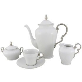 Кофейный сервиз Leander Ela Platinová Odnož 26160714-2603