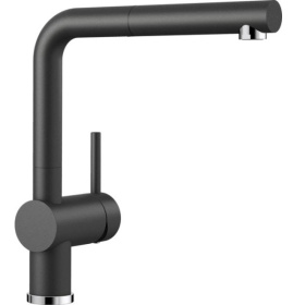 Кухонный смеситель Blanco Linus-S Silgrfnit-Look Anthracite 516688