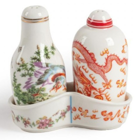 Солонка и перечница Seletti Hybrid Thea Spices Shaker Set 09692