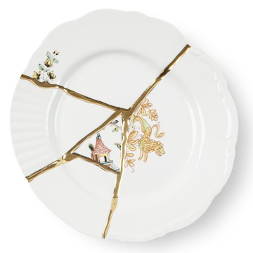 Тарелка десертная Seletti Kintsugi Dessert Plate 09602