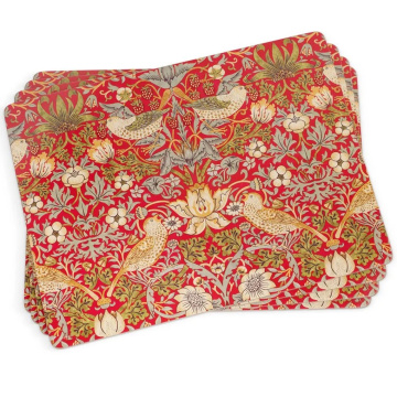 Набор плейсматов Pimpernel Morris & Co. Strawberry Thief 4 Placemats (арт. X0010648718V)