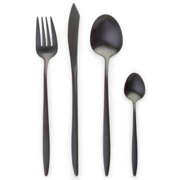 Набор столовых приборов Herdmar Grace Casual Mate Black PVD Cutlery Set 2370000-mbk
