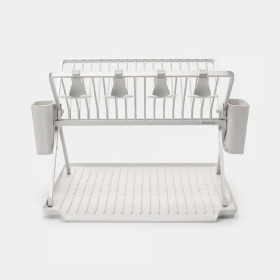 Сушилка для посуды Brabantia Foldable Dish Drying Rack SinkSide Large Light Grey 139444