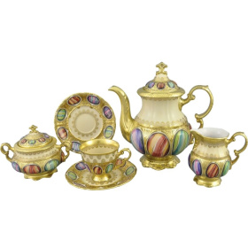 Кофейный сервиз Rudolf Kampf Antique Medallions Moka 07160713-2020k