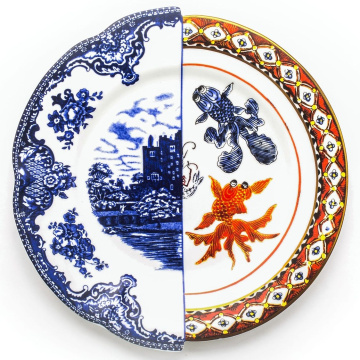 Тарелка обеденная Seletti Hybrid Dinner Plate Isaura 09721