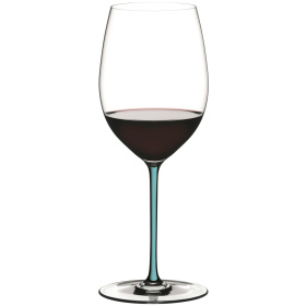 Бокал для красного вина RIEDEL Fatto A Mano Cabernet/Merlot Turquoise Single Pack 4900/0T