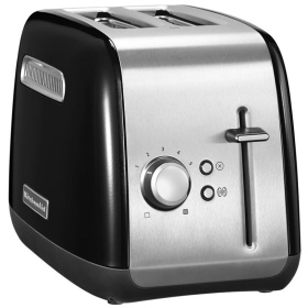 Тостер KitchenAid 2-Slice Toaster with Manual Lift Lever Onyx Black KMT2115OB