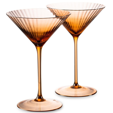 2 бокала для мартини Anna Von Lipa Lyon Martini Glass New Brown 210 мл (арт. AVL-660-30)