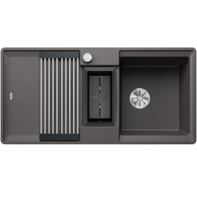 Кухонная мойка Blanco Adira 6 S-F Silgranit Rock Grey 527611