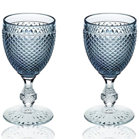 2 бокала для вина Vista Alegre Bicos Bicolor Goblet Set Grey 49000432-2