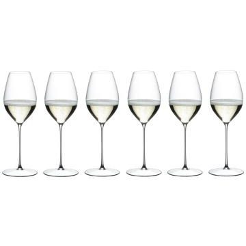 6 бокалов для шампанского RIEDEL Superleggero Party Set Champagne Wine Glass 464 мл