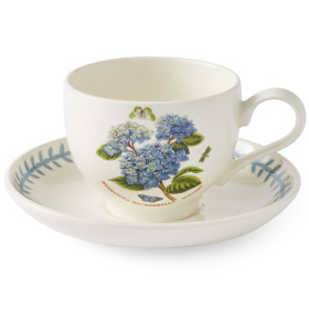 Чашка чайная с блюдцем Portmeirion Botanic Garden Meadow Hydrangea BGM04557-37