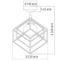 Потолочный светильник De Markt Prism Ceiling Lamp 726010301. фото 5