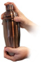 Шейкер для коктейлей Vin Bouquet FIV 120 Vintage Copper Cocktail Shaker 700 ml. фото 3