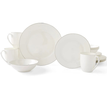 Чайно-столовый сервиз Royal Worcester Serendipity Platinum Dinner Set (арт. SDPPL5577-XG)