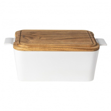 Емкость для хранения хлеба Casafina Ensemble Bread Box Gift Rectangular Oak (арт. DX401-WHI)