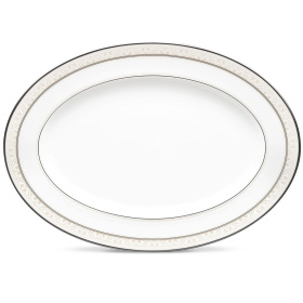 Блюдо овальное Noritake Montvale Platinum (арт. NOR4807L/97244)