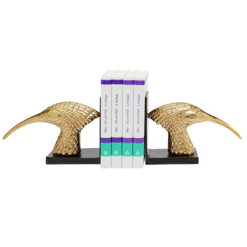 Набор держателей для книг KARE Buchstütze Golden Bird Set 57120