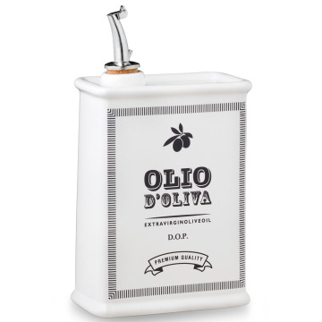 Бутылка для масла Nuova Cer Oliera ceramica bianca 9505-BCO