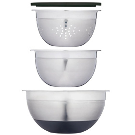 Набор мисок для смешивания KitchenCraft MasterClass Smart Space Bowl Set MCBOWL3PC