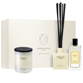 Подарочный арома-набор Cerería Mollá 1899 Moroccan Cedar Gift Set SET3C-MC