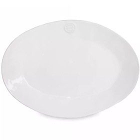 Блюдо овальное Costa Nova Nova Oval Platter NOA302-WHE