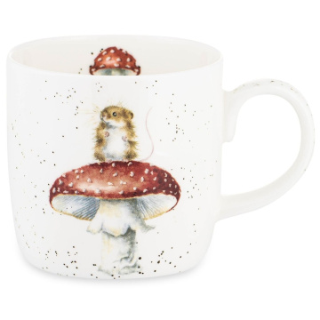 Кружка Royal Worcester Wrendale Designs Mouse and Fly Agaric Mug (арт. MMSZ5629-XT-1)