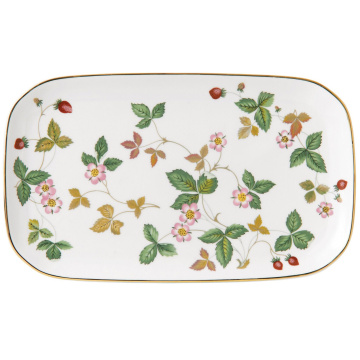 Блюдо прямоугольное Wedgwood Wild Strawberry Sandwich Tray (арт. 40001789)