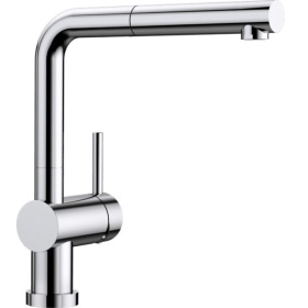 Кухонный смеситель Blanco Linus-S-F Galvanic Chrome 514023