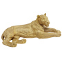 Фигурка KARE Deko Figur Lion Gold 51727. фото 1