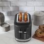 Тостер KitchenAid 2-Slice Toaster Black Matte KMT2109BM. фото 6