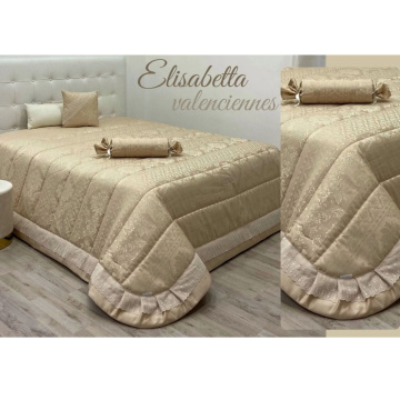 Одеяло-покрывало с подушкой Renato Balestra Elisabetta Valenciennes Coperta-copriletto ecru RBL/441069