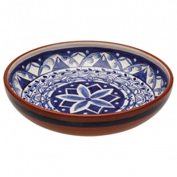 Салатник Casafina Alentejo Terracotta Indigo Large Salad Bowl (арт. F90-BW)