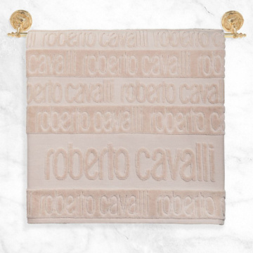 Полотенце банное Roberto Cavalli Ritten Cotone Asciugamano da bagno sabbia RCV/441149