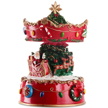 Шкатулка музыкальная Lamart Noel Bells Ringing Carousel (арт. 24436)