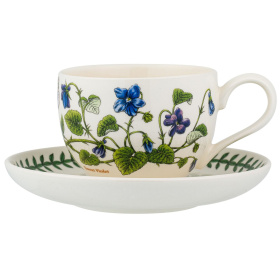Чашка чайная с блюдцем Portmeirion Botanic Garden Sweet Violet BG04557-31