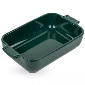 Форма для запекания Peugeot Appolia Plat four céramique individuel rectangle vert forêt 62101
