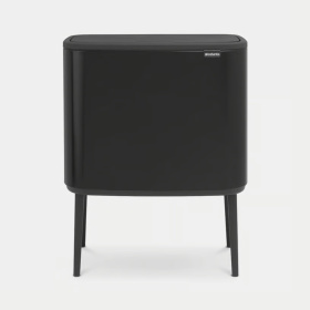 Ведро для мусора Brabantia Bo Touch Bin Matt Black 316203